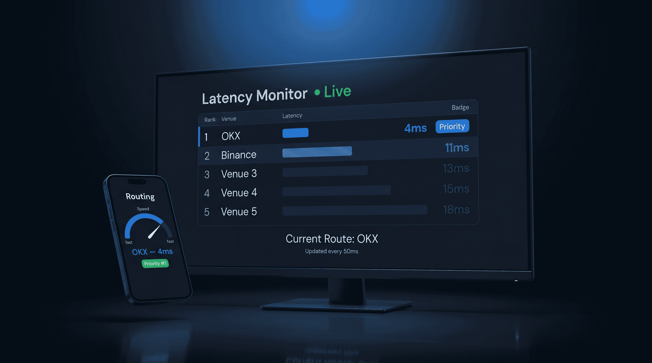 Latency Weighted Routing